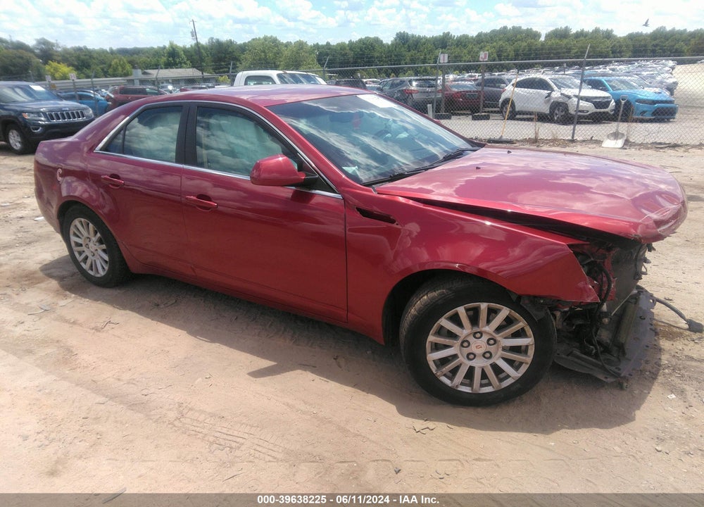 2010 CADILLAC CTS LUXURY VIN: 1G6DE5EG5A0107412