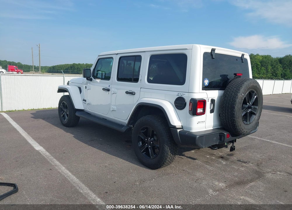 2021 JEEP WRANGLER UNLIMITED SAHARA ALTITUDE 4X4 VIN: 1C4HJXEN1MW848484