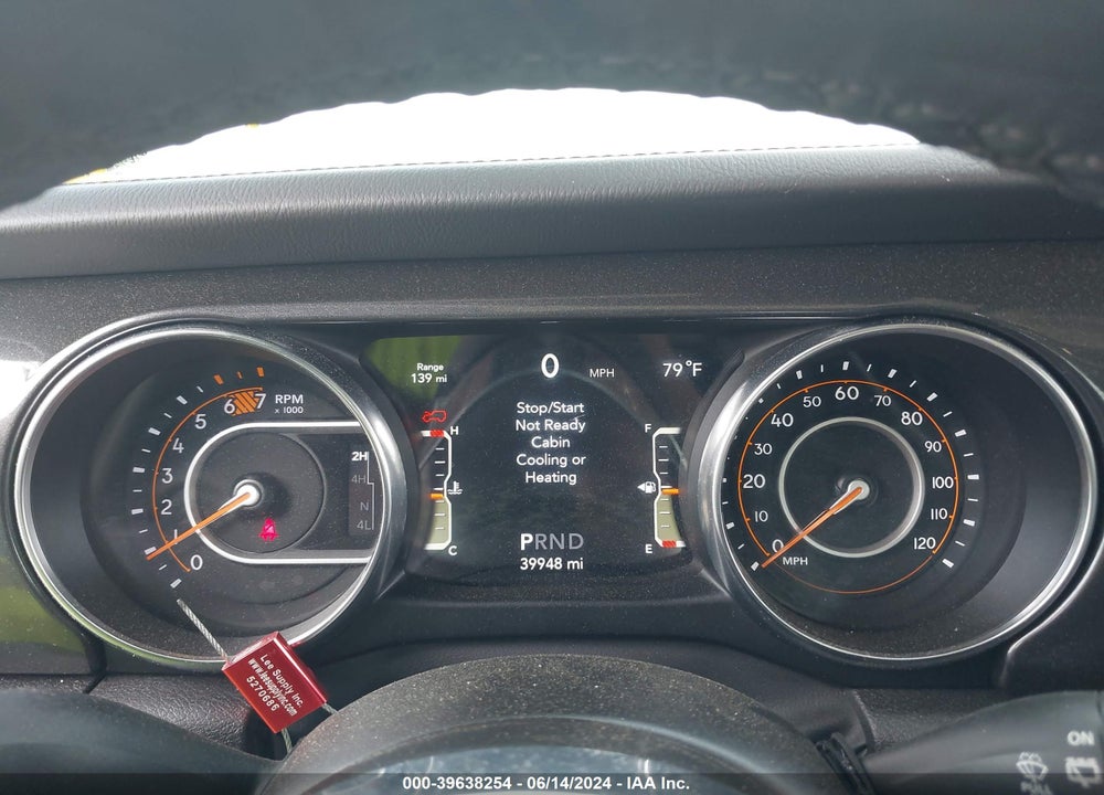 2021 JEEP WRANGLER UNLIMITED SAHARA ALTITUDE 4X4 VIN: 1C4HJXEN1MW848484