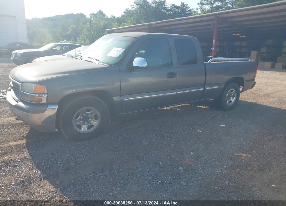 1999 GMC SIERRA 1500 SL VIN: 1GTEC19T6XZ515784