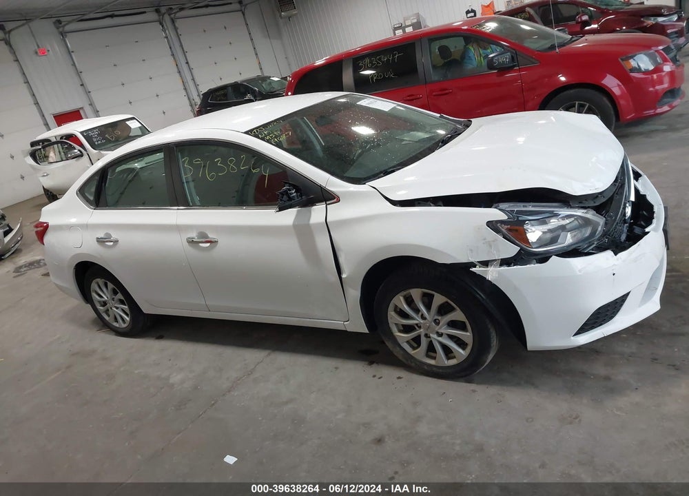 2019 NISSAN SENTRA SV VIN: 3N1AB7AP1KY309653