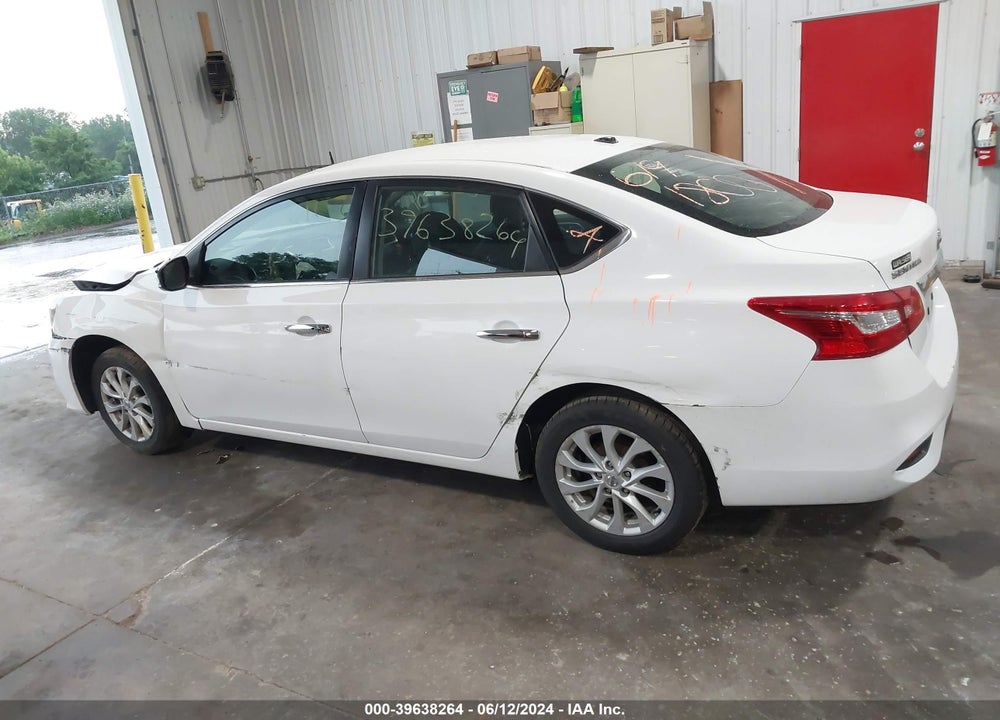 2019 NISSAN SENTRA SV VIN: 3N1AB7AP1KY309653