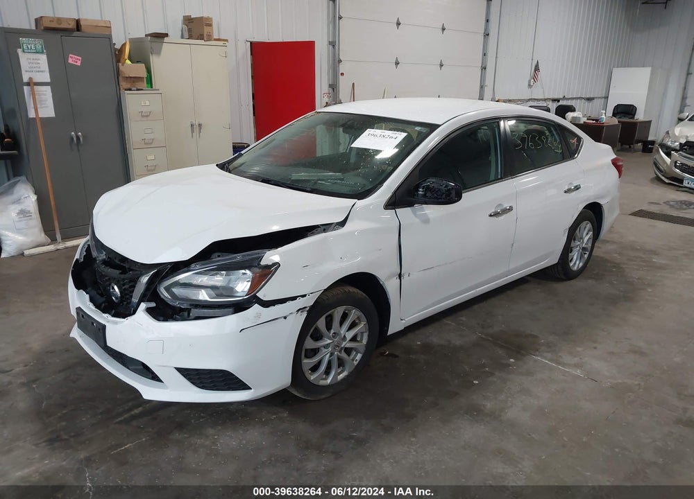 2019 NISSAN SENTRA SV VIN: 3N1AB7AP1KY309653