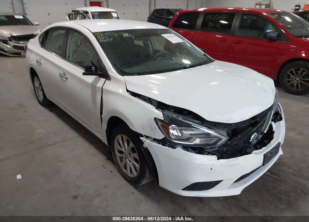 2019 NISSAN SENTRA SV VIN: 3N1AB7AP1KY309653
