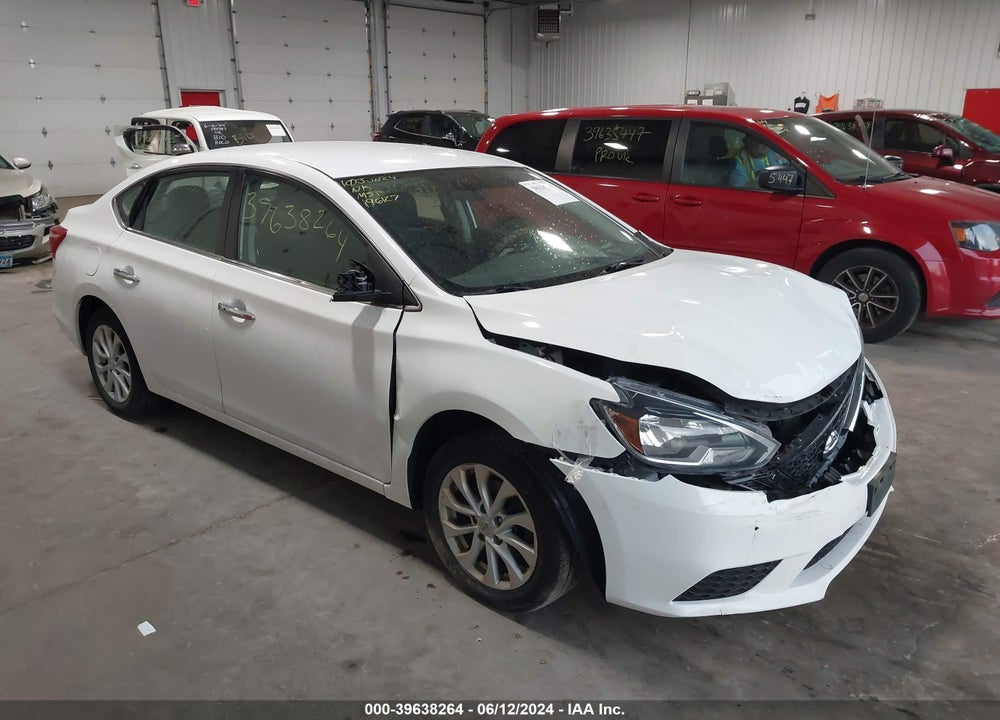 2019 NISSAN SENTRA SV VIN: 3N1AB7AP1KY309653