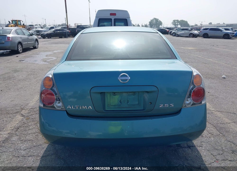 2002 NISSAN ALTIMA 2.5 S VIN: 1N4AL11D42C257723