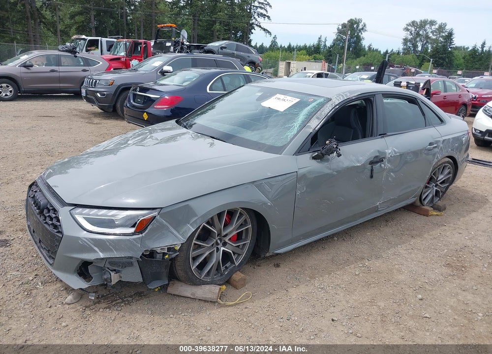2021 AUDI S4 PREMIUM PLUS TFSI QUATTRO TIPTRONIC VIN: WAUB4AF46MA028380
