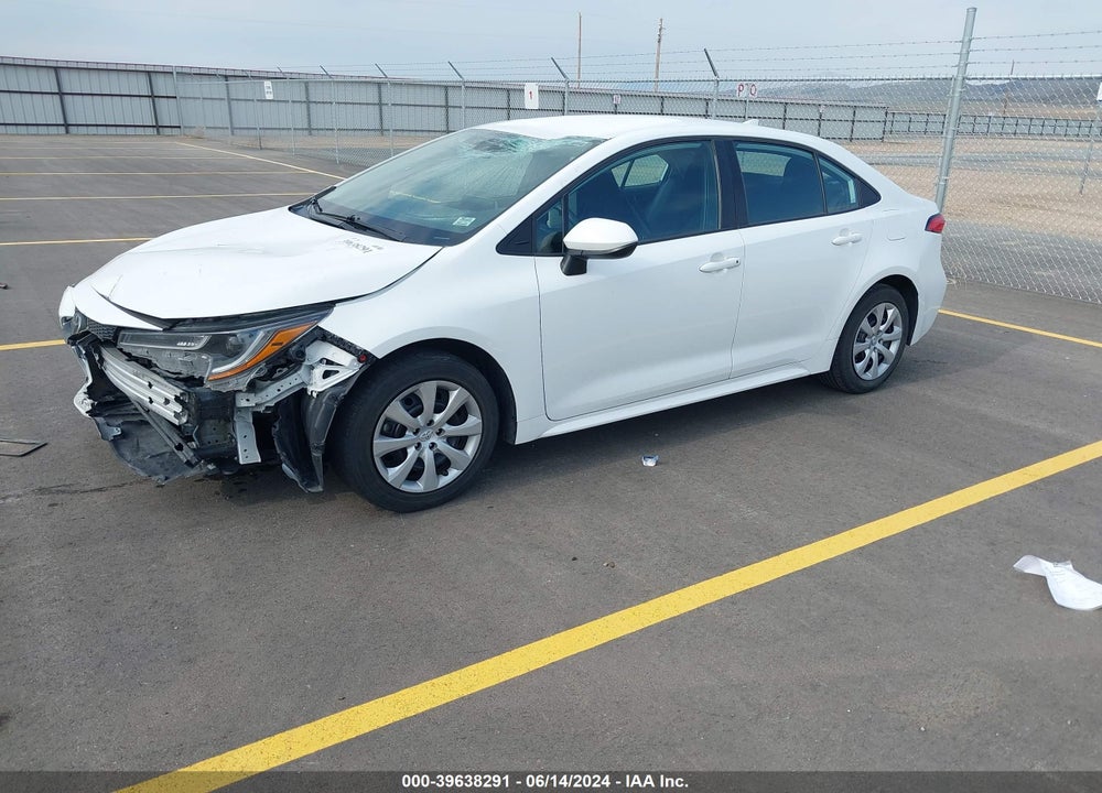 2020 TOYOTA COROLLA LE VIN: 5YFEPRAE9LP088556