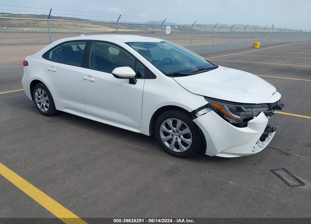 2020 TOYOTA COROLLA LE VIN: 5YFEPRAE9LP088556