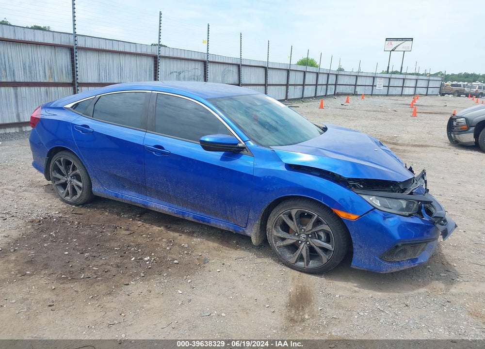 2019 HONDA CIVIC SPORT VIN: 19XFC2F8XKE034886