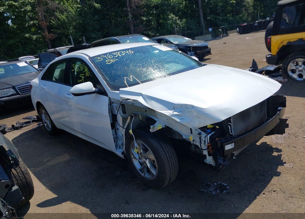 2022 HYUNDAI ELANTRA SE VIN: 5NPLL4AG5NH077951