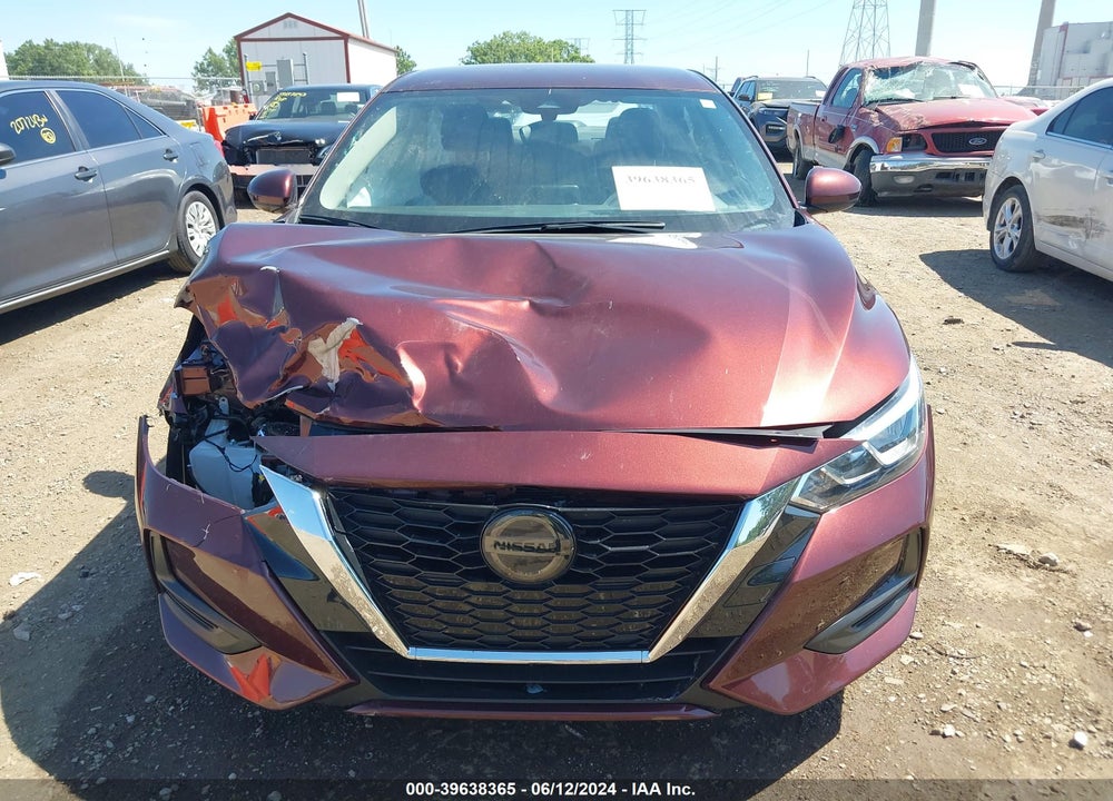 2022 NISSAN SENTRA SV XTRONIC CVT VIN: 3N1AB8CV4NY264259
