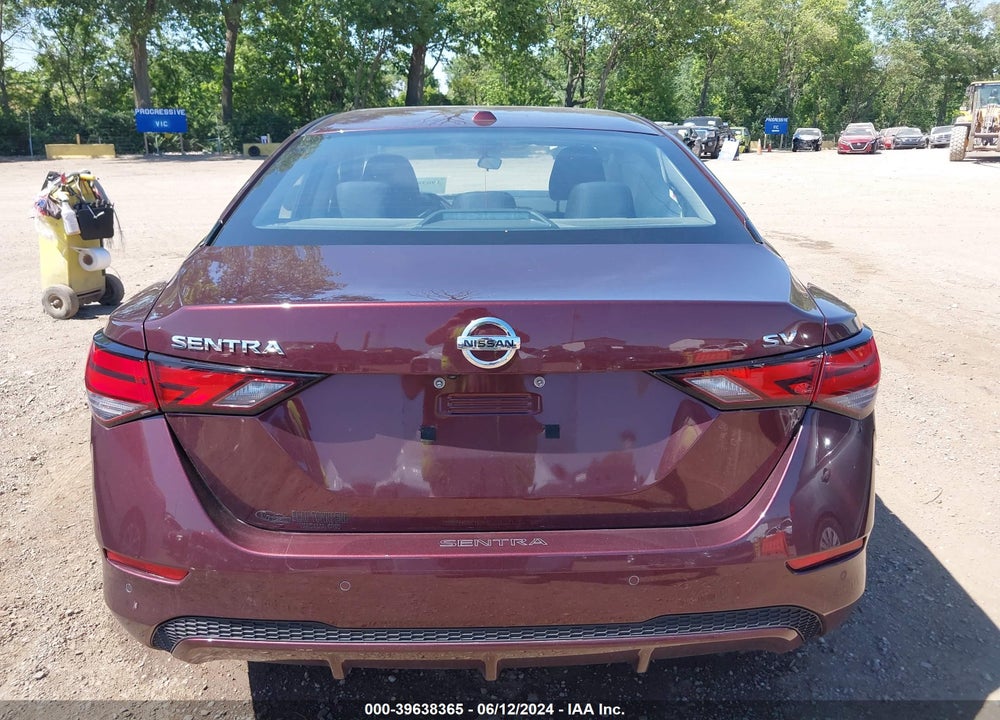 2022 NISSAN SENTRA SV XTRONIC CVT VIN: 3N1AB8CV4NY264259