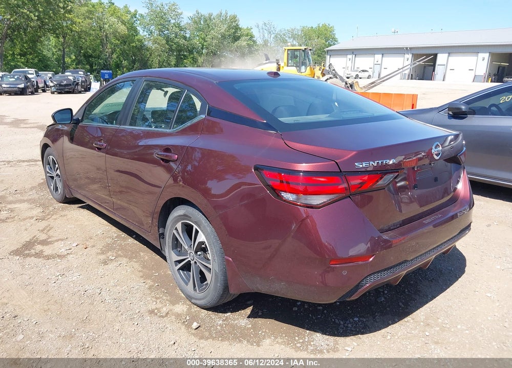 2022 NISSAN SENTRA SV XTRONIC CVT VIN: 3N1AB8CV4NY264259