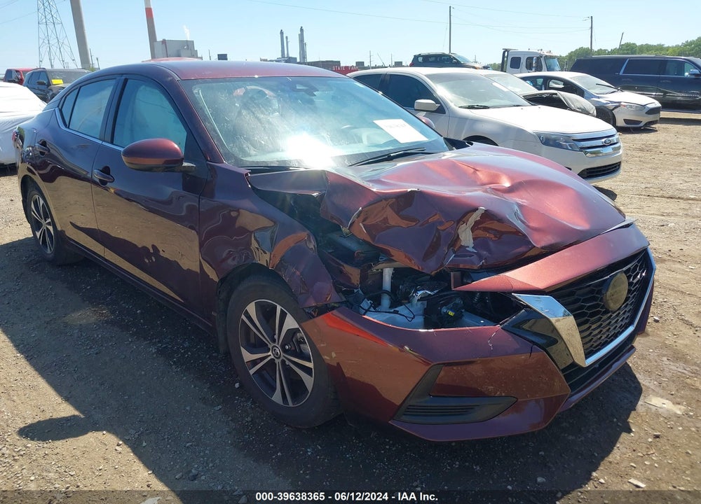 2022 NISSAN SENTRA SV XTRONIC CVT VIN: 3N1AB8CV4NY264259