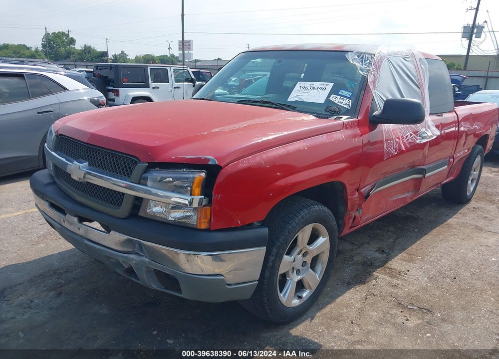 2004 CHEVROLET SILVERADO 1500 LS VIN: 2GCEC19V241148257