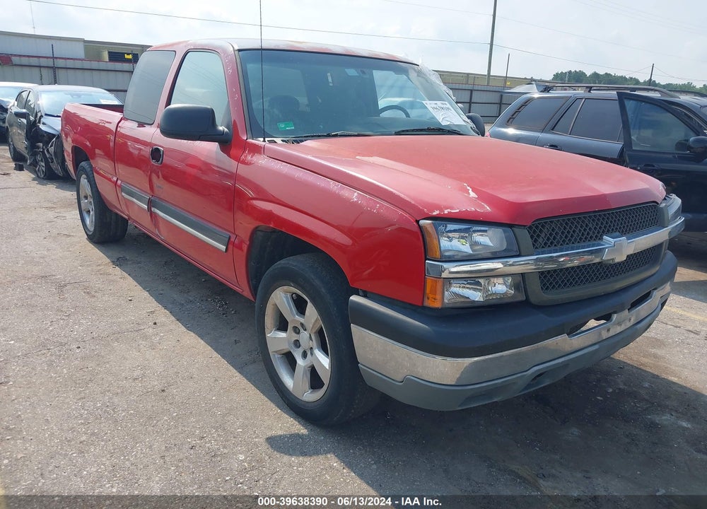 2004 CHEVROLET SILVERADO 1500 LS VIN: 2GCEC19V241148257