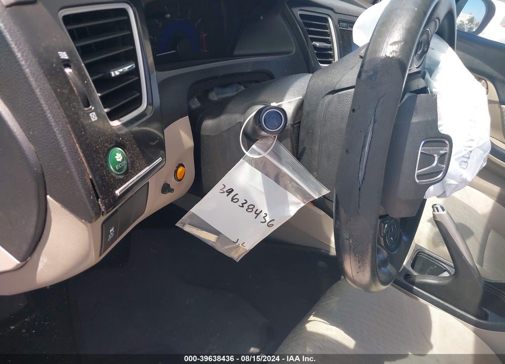 2015 HONDA CIVIC SE VIN: 19XFB2F78FE243253