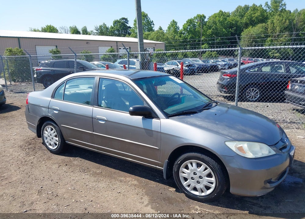 2005 HONDA CIVIC LX VIN: 2HGES16615H629224