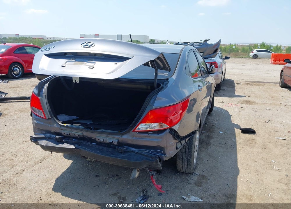 2016 HYUNDAI ACCENT SE VIN: KMHCT4AE4GU011975