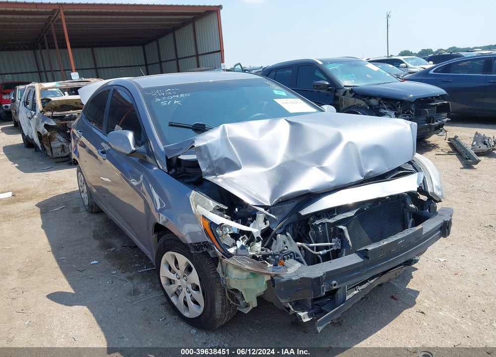 2016 HYUNDAI ACCENT SE VIN: KMHCT4AE4GU011975