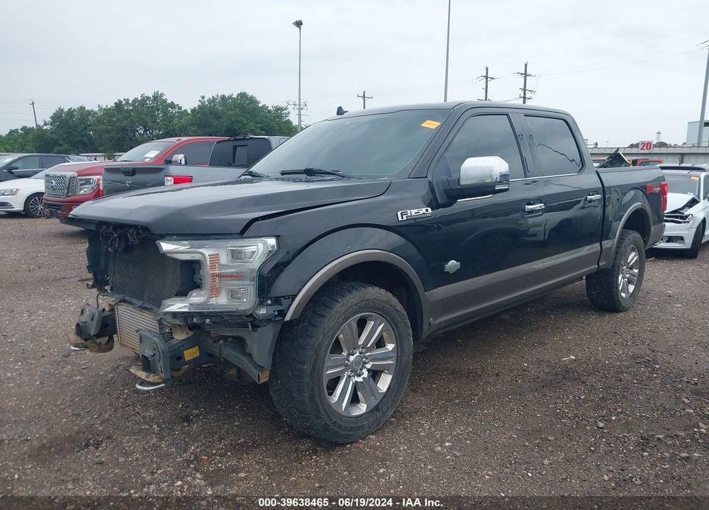 2018 FORD F-150 KING RANCH VIN: 1FTEW1EG0JFC27655