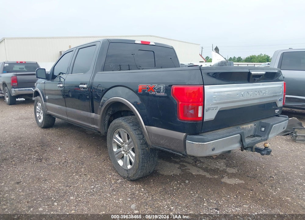 2018 FORD F-150 KING RANCH VIN: 1FTEW1EG0JFC27655