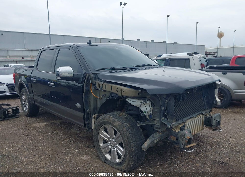 2018 FORD F-150 KING RANCH VIN: 1FTEW1EG0JFC27655