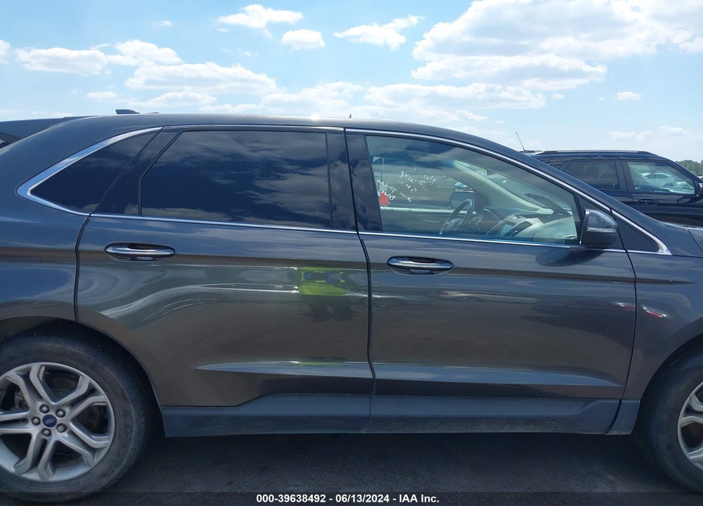 2017 FORD EDGE TITANIUM VIN: 2FMPK3K95HBB77607