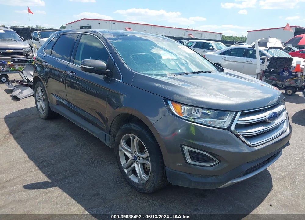 2017 FORD EDGE TITANIUM VIN: 2FMPK3K95HBB77607
