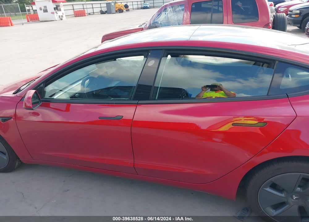 2022 TESLA MODEL 3 VIN: 5YJ3E1EB0NF245453