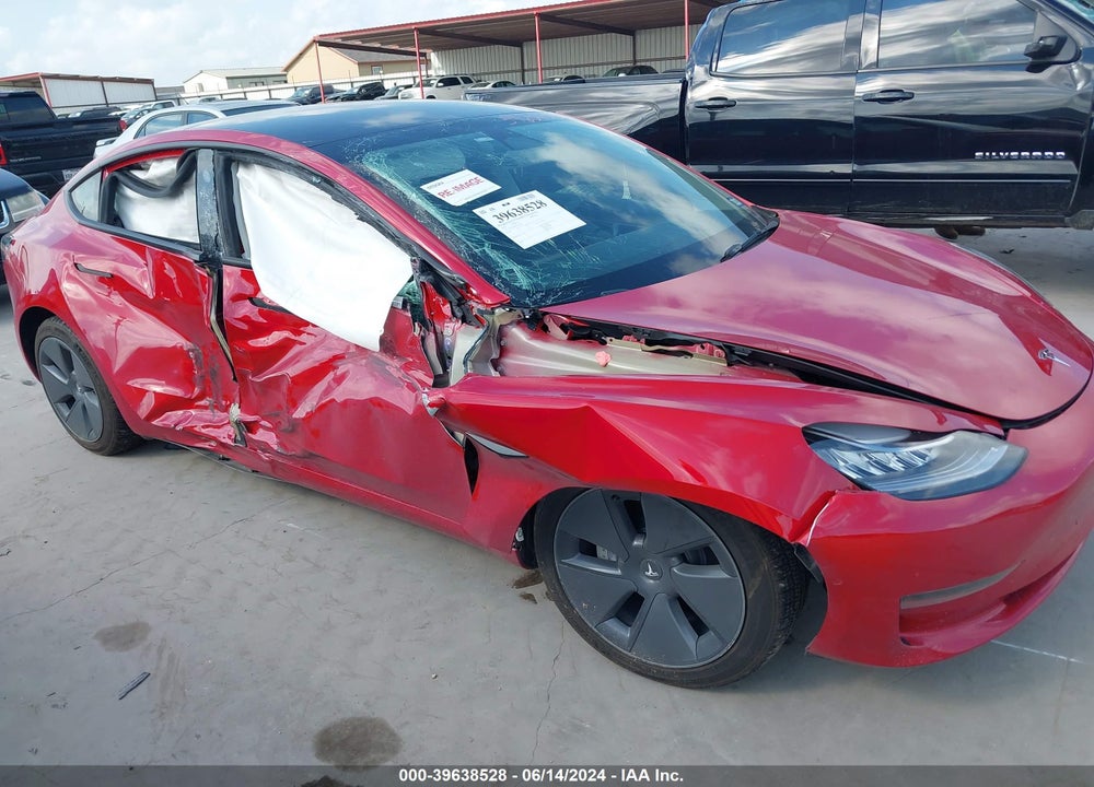 2022 TESLA MODEL 3 VIN: 5YJ3E1EB0NF245453