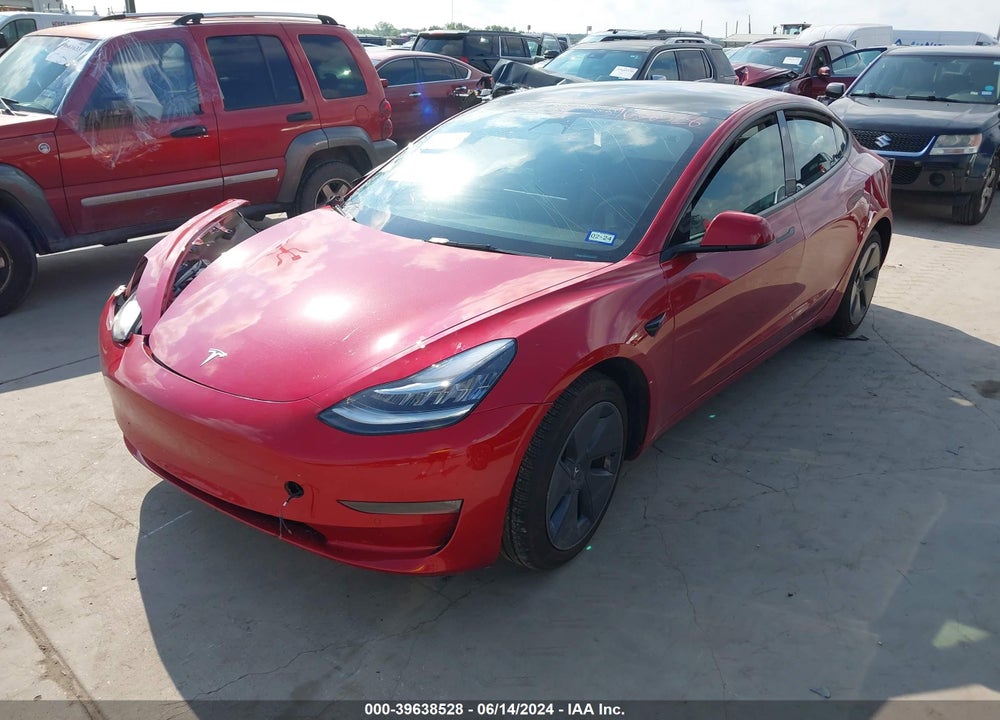 2022 TESLA MODEL 3 VIN: 5YJ3E1EB0NF245453