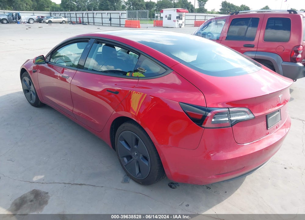 2022 TESLA MODEL 3 VIN: 5YJ3E1EB0NF245453