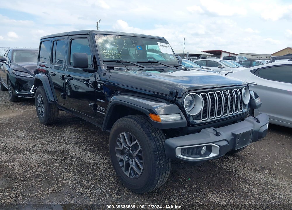 2024 JEEP WRANGLER 4-DOOR SAHARA 4X4 VIN: 1C4PJXEN0RW103275