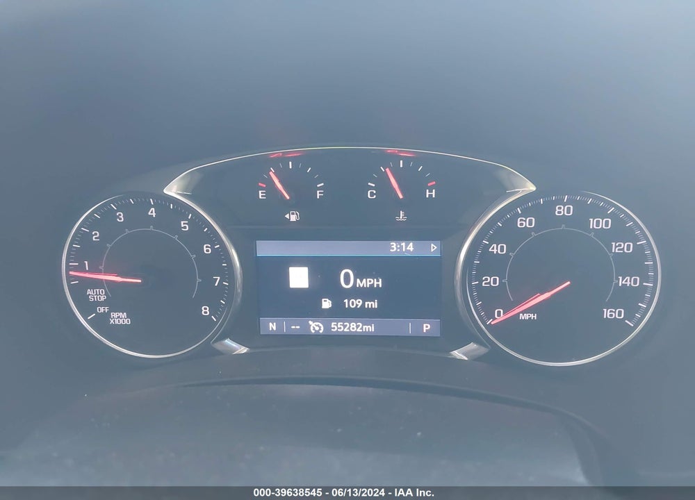 2020 GMC TERRAIN AWD SLE VIN: 3GKALTEV7LL198704