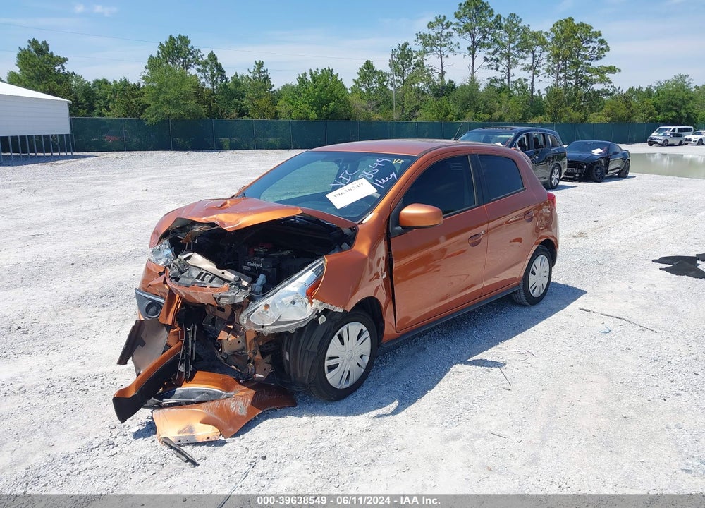 2018 MITSUBISHI MIRAGE VIN: ML32A3HJ1JH012071