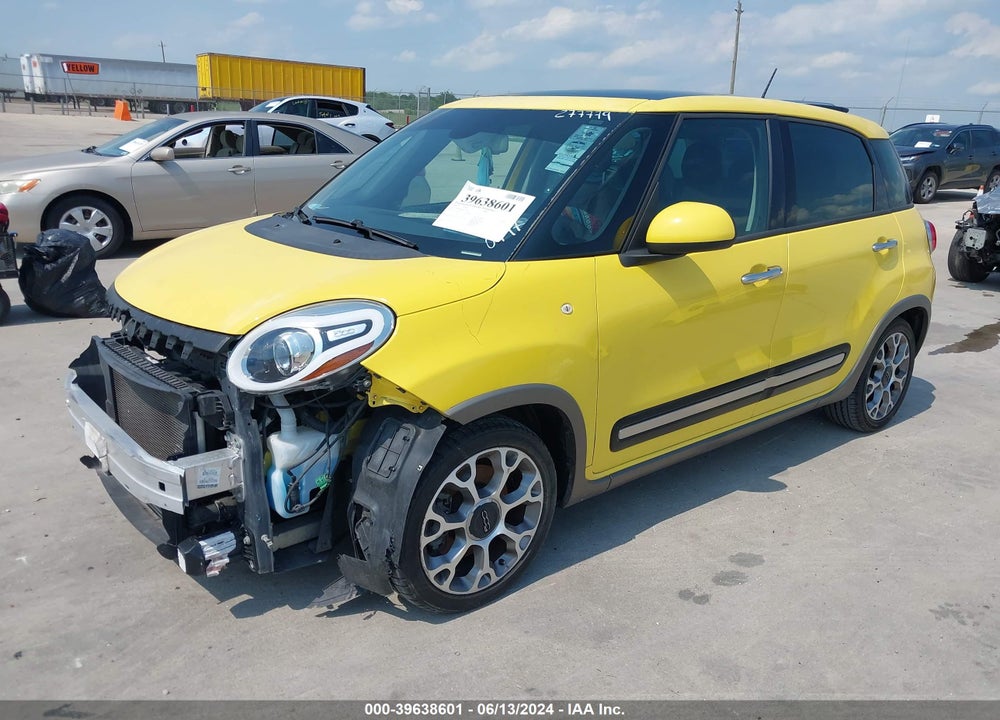 2014 FIAT 500L TREKKING VIN: ZFBCFADH8EZ010797