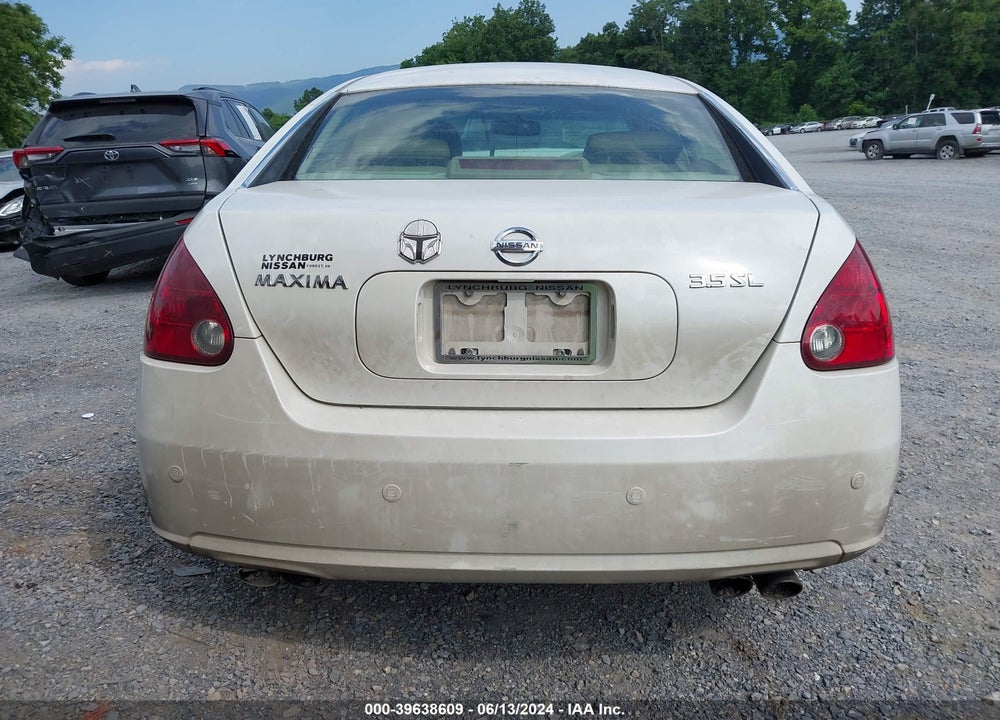 2007 NISSAN MAXIMA 3.5 SL VIN: 1N4BA41E67C860085
