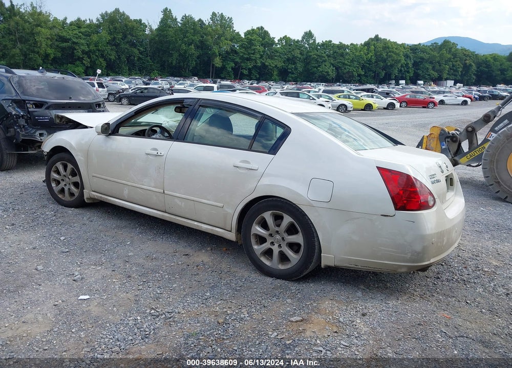 2007 NISSAN MAXIMA 3.5 SL VIN: 1N4BA41E67C860085