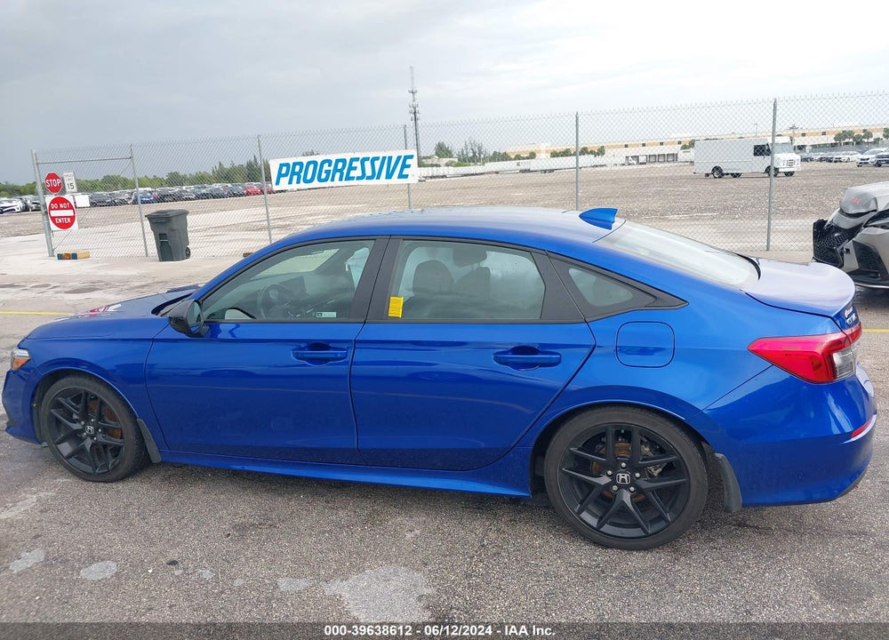 2023 HONDA CIVIC SPORT VIN: 2HGFE2F56PH518888
