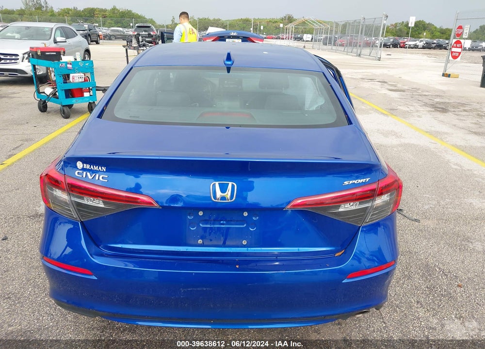 2023 HONDA CIVIC SPORT VIN: 2HGFE2F56PH518888