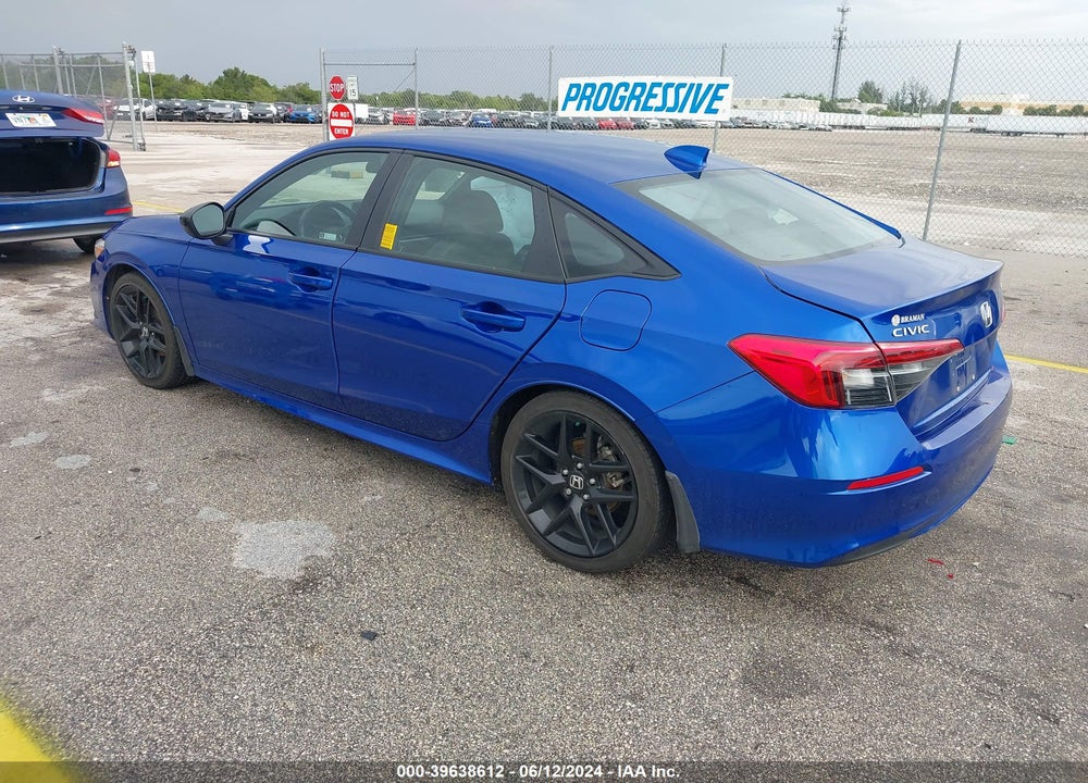2023 HONDA CIVIC SPORT VIN: 2HGFE2F56PH518888