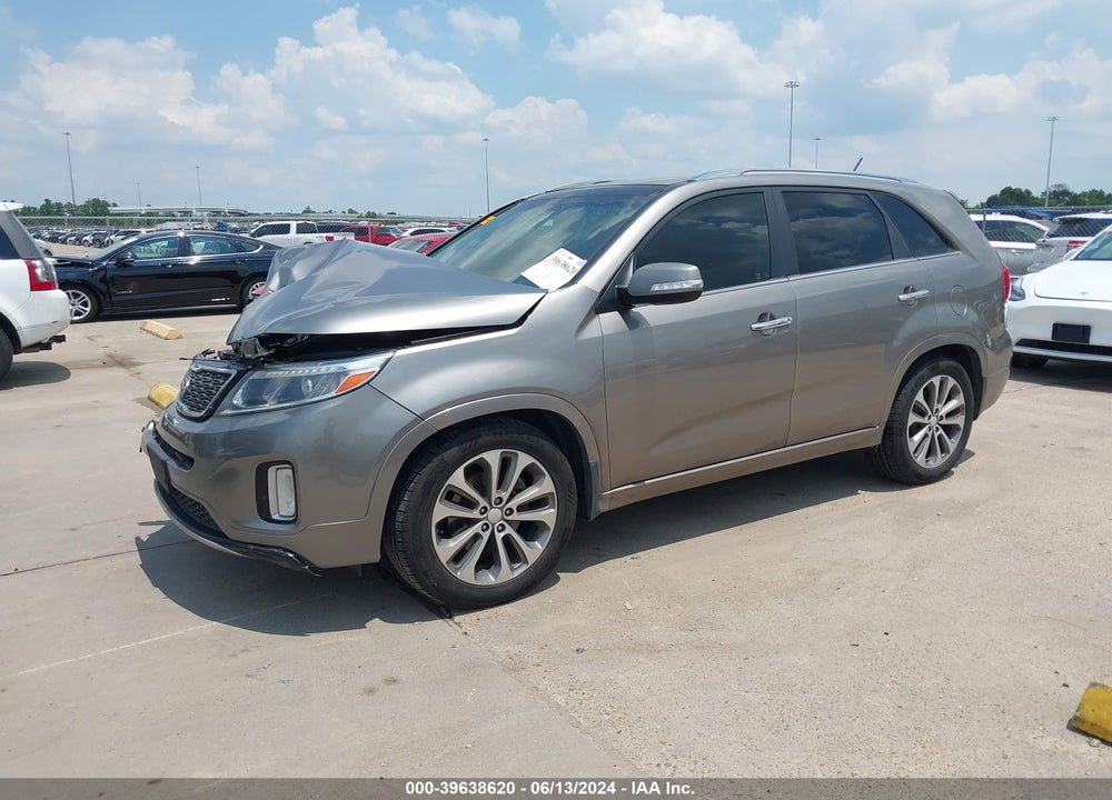 2015 KIA SORENTO SX V6 VIN: 5XYKW4A75FG565423