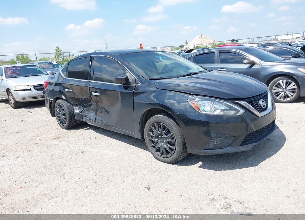 2016 NISSAN SENTRA SV VIN: 3N1AB7AP1GL654072