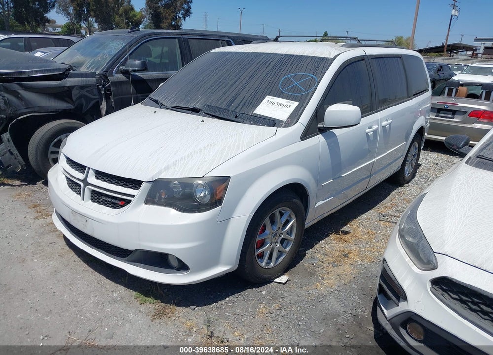 2016 DODGE GRAND CARAVAN VIN: 2C4RDGEG2GR329292