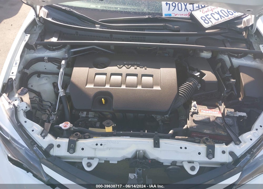 2019 TOYOTA COROLLA SE VIN: 2T1BURHE2KC142280