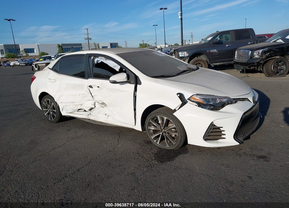 2019 TOYOTA COROLLA SE VIN: 2T1BURHE2KC142280