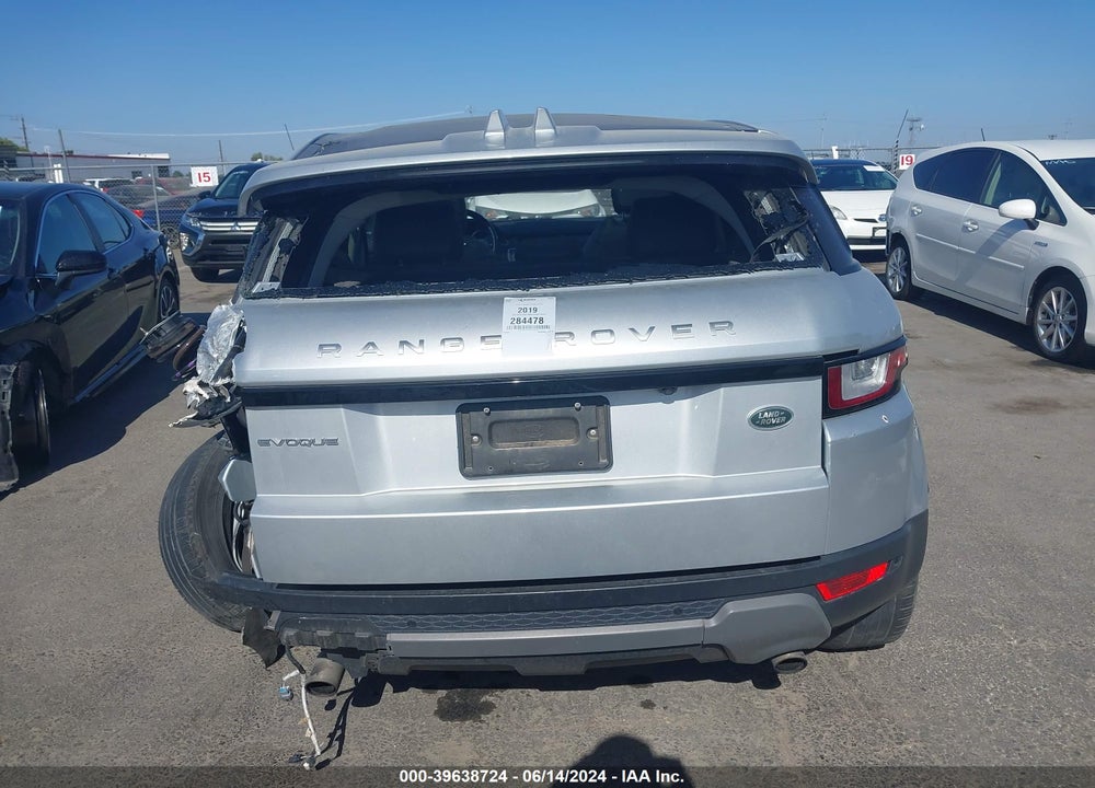 2019 LAND ROVER RANGE ROVER EVOQUE SE/SE PREMIUM VIN: SALVP2RXXKH349970
