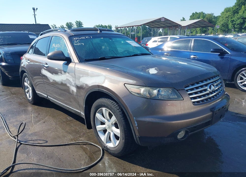 2005 INFINITI FX35 VIN: JNRAS08U15X101648